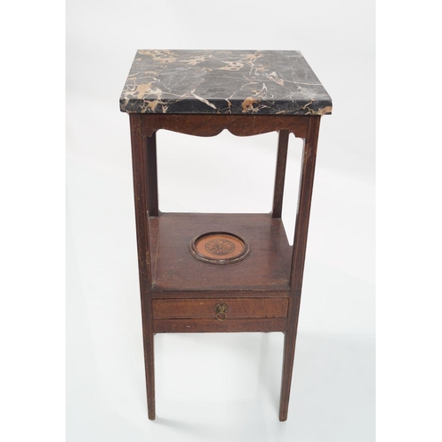 16 - GEORGIAN MAHOGANY PEDESTAL