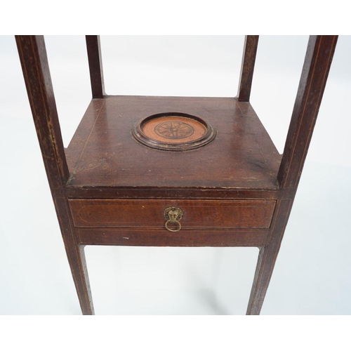 16 - GEORGIAN MAHOGANY PEDESTAL