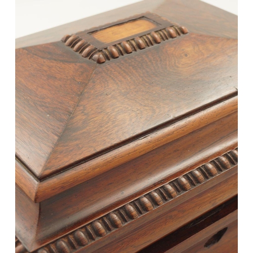 20 - WILLIAM IV ROSEWOOD STATIONERY BOX