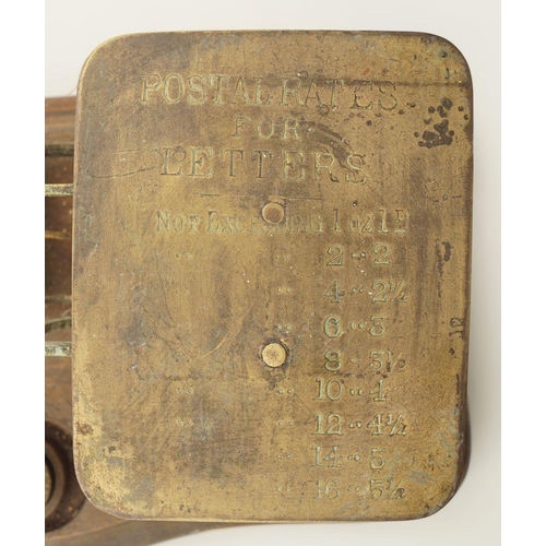 40 - BRASS POSTAL SCALES