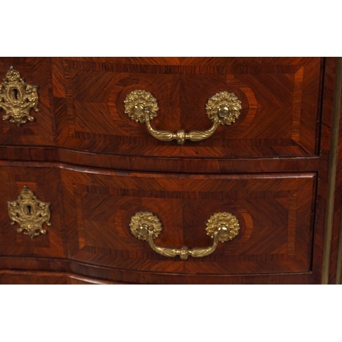 44 - 19TH-CENTURY FRENCH KINGWOOD COMMODE