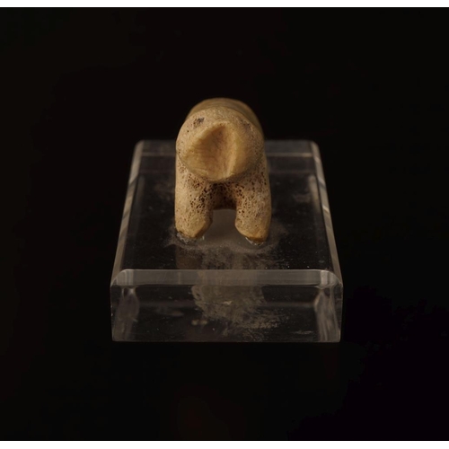 149 - INUIT BONE STATUETTE