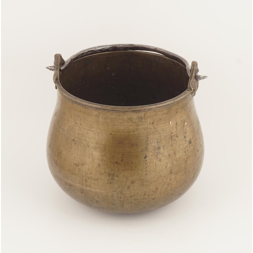 153 - 17TH-CENTURY BRONZE URN
