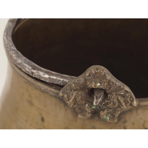 153 - 17TH-CENTURY BRONZE URN