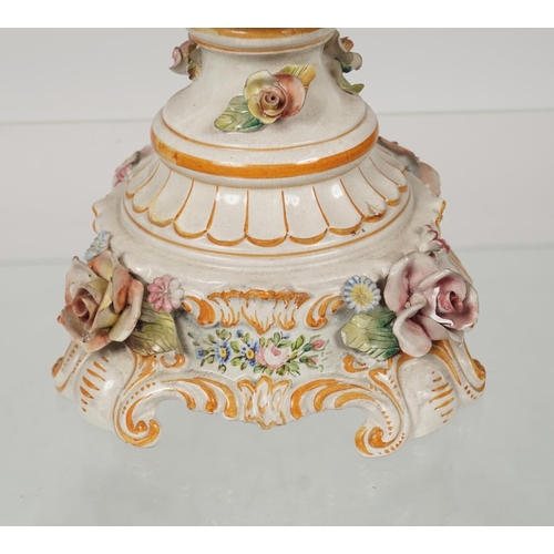 156 - 19TH-CENTURY PORCELAIN URN