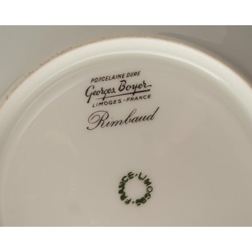 18 - GEORGES BOYER CUP AND SAUCER CIRCA 1960