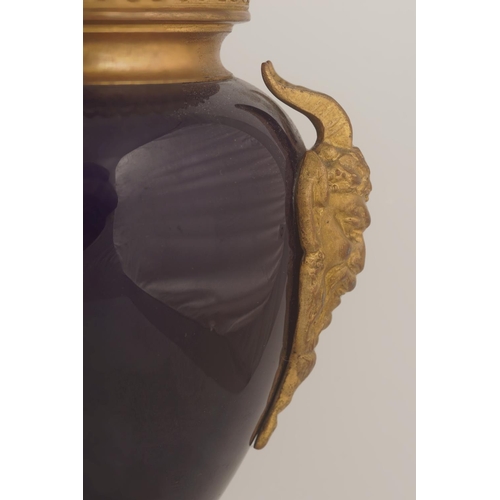 52 - PAIR 19TH-CENTURY FRENCH GLASS VASES