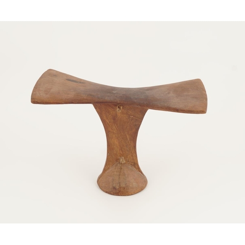 57 - CARVED HARDWOOD HEADREST