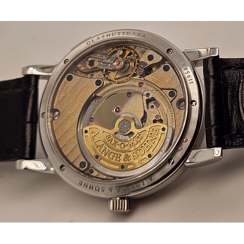 72 - A. LANGE & SOHNE LANGEMATIK SAX-O-MAT WRISTWATCH