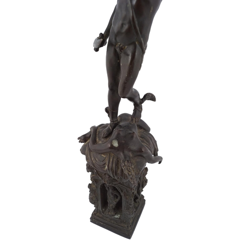 100 - 19TH-CENTURY BRONZE SCULPTURE