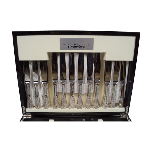 1156 - 60 PIECE NEWBRIDGE CANTEEN OF CUTLERY