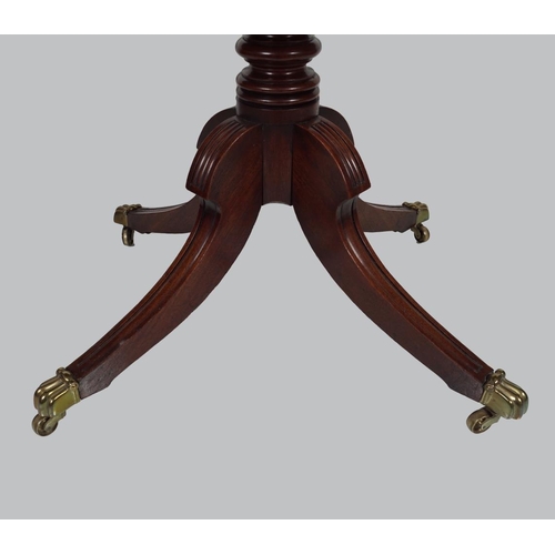 218 - PAIR REGENCY MAHOGANY SIDE TABLES