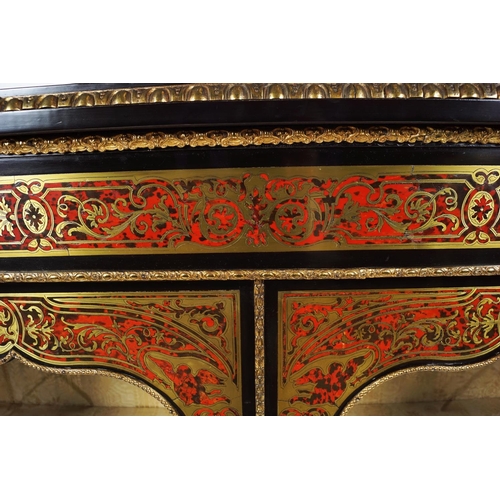 22 - 19TH-CENTURY ORMOLU-MOUNTED BOULLE SIDE CABINET