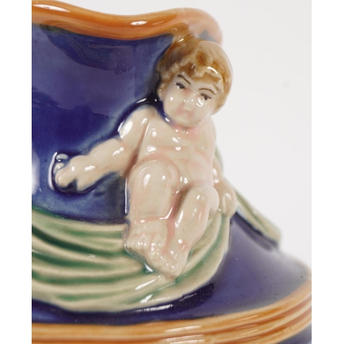 28 - 19TH-CENTURY MAJOLICA JUG