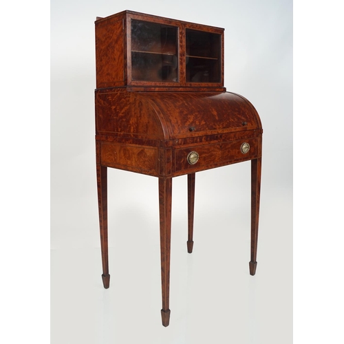 30 - PAIR 19TH-CENTURY ROSEWOOD FOLD-OVER TEA TABLES