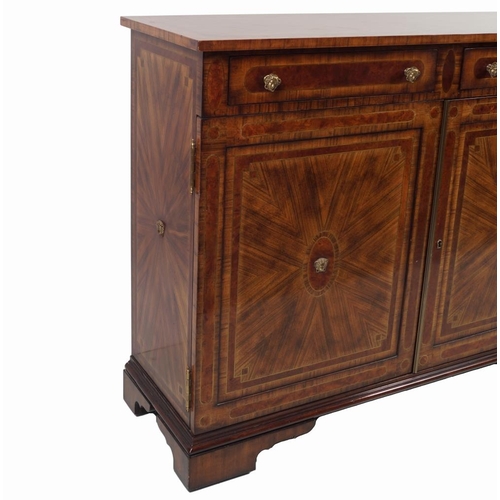 33 - MODERN DESIGN KINGWOOD & PARQUETRY CABINET