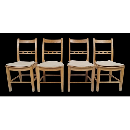 49 - SET OF 8 OAK NEPTUNE KITCHEN CHAIRS