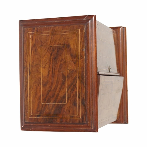 617 - FINE INLAID DESK TOP SPECIMEN CABINET