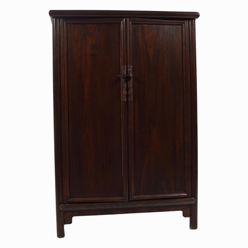 618 - CHINESE HARDWOOD CABINET