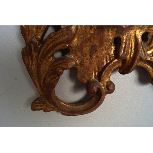 100 - 18TH-CENTURY CARVED GILTWOOD PIER MIRROR