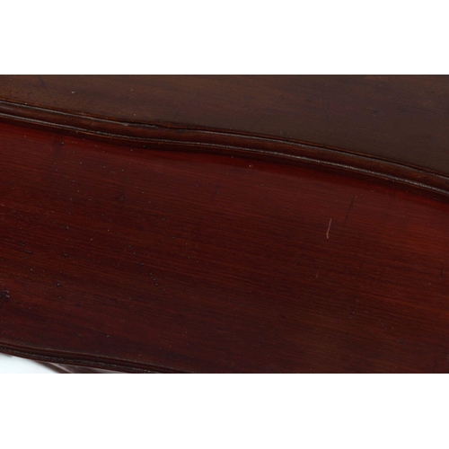 115 - GEORGE III MAHOGANY LOW BOY