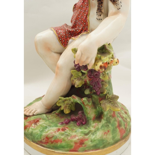 12 - PR. OF LATE 18TH-CENTURY ITALIAN MAJOLICA FIGURES