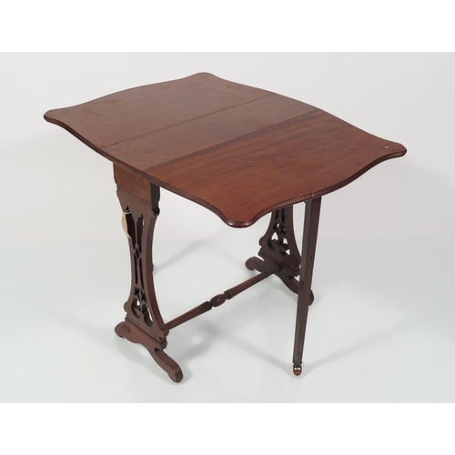 139 - EDWARDIAN MAHOGANY SUTHERLAND TABLE