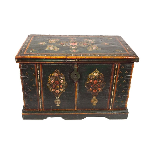 163 - 18TH-CENTURY INDIAN MARRIAGE CHEST