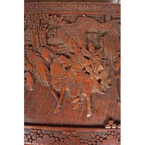 172 - PROFUSELY CARVED CHINESE TRUNK