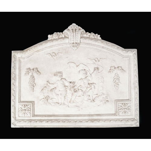 178 - NEO-CLASSICAL PLASTER PLAQUE