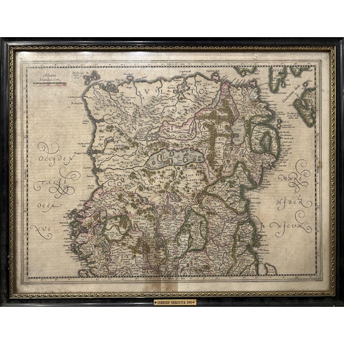 2 - GERHARD MERCATOR MAP OF IRELAND