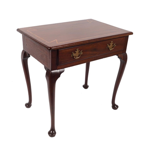 202 - 18TH-CENTURY MAHOGANY & INLAID LOWBOY