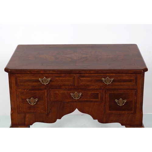 220 - WILLIAM AND MARY STYLE WALNUT LOWBOY