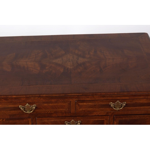 220 - WILLIAM AND MARY STYLE WALNUT LOWBOY