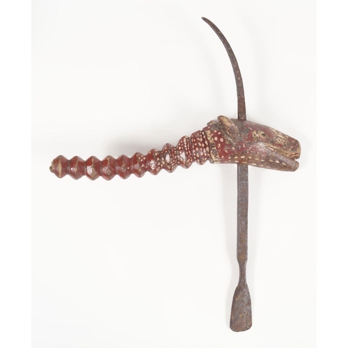 261 - 19TH-CENTURY TRIBAL AXE