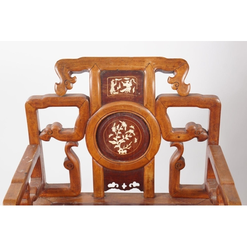 289 - PAIR OF 19TH-CENTURY CHINESE CEREMONIAL CHAIRS