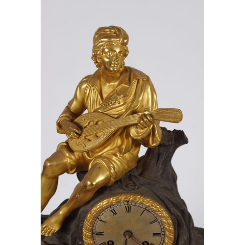 30 - 19TH-CENTURY FRENCH ORMOLU CLOCK