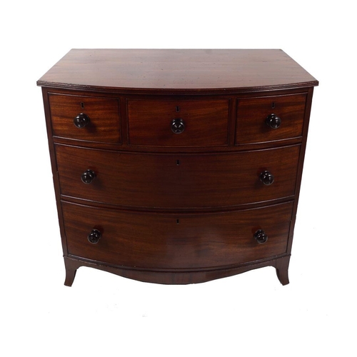 31 - REGENCY MAHOGANY CHEST OF DRAWERS