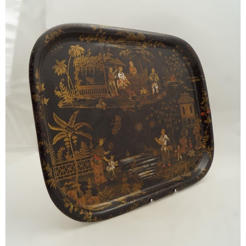 34 - REGENCY TOLEWARE TRAY