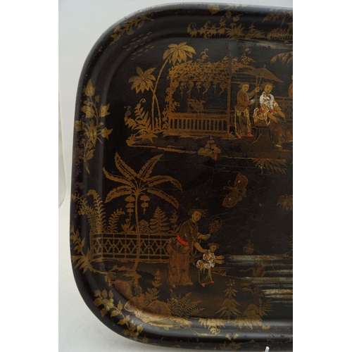 34 - REGENCY TOLEWARE TRAY