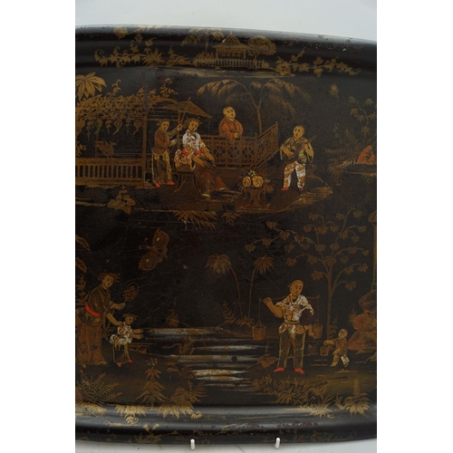 34 - REGENCY TOLEWARE TRAY