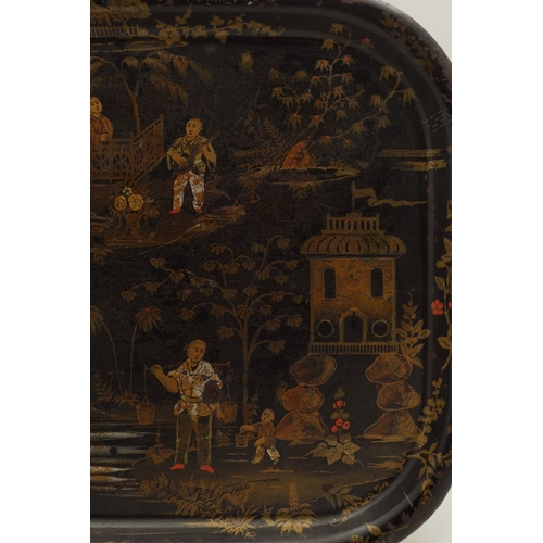 34 - REGENCY TOLEWARE TRAY