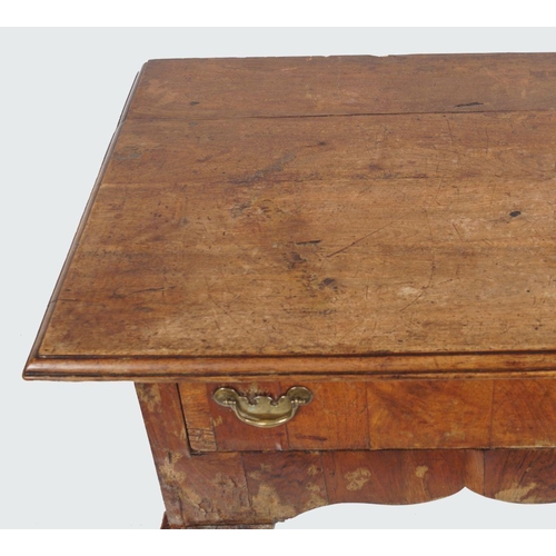 439 - 18TH-CENTURY WALNUT & INLAID LOWBOY