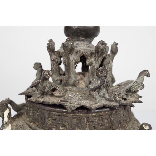 468 - CHINESE ARCHAIC BRONZE CENSER