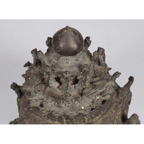 468 - CHINESE ARCHAIC BRONZE CENSER