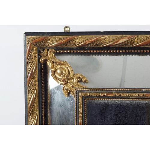 470 - 19TH-CENTURY GILT FRAMED OVERMANTEL MIRROR