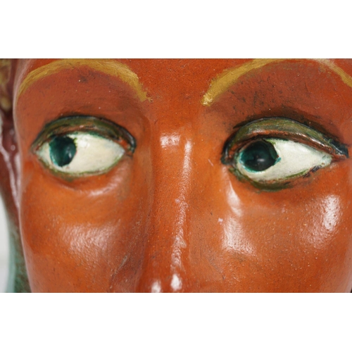 471 - CRANOG POLYCHROME BUST