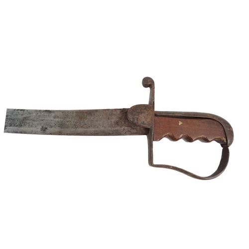 63 - 18TH-CENTURY FLANK OFFICER'S SWORD