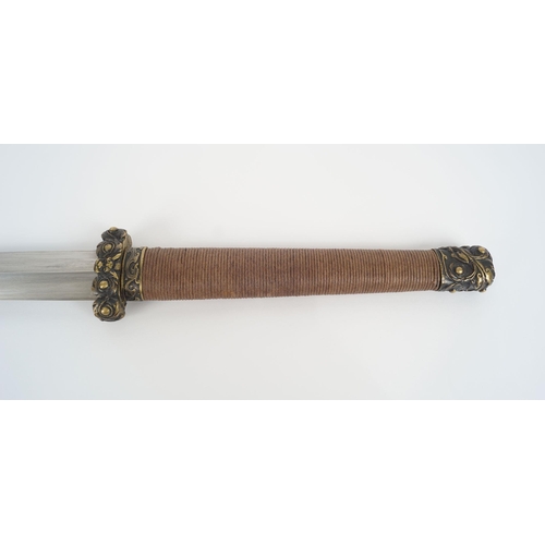 65 - CHINESE DAMASCUS SWORD