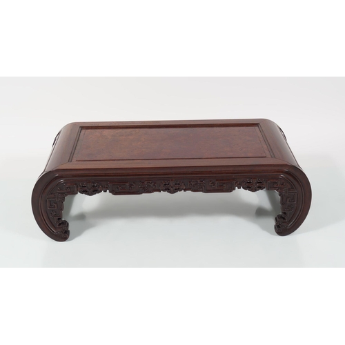 88 - CHINESE QING HARDWOOD KANG TABLE